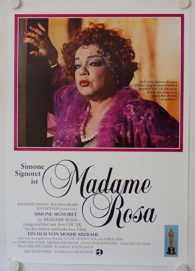 Madame Rosa originales deutsches Filmplakat